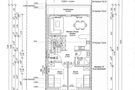 Wohnung Euskirchen Dom-Esch - 3 Zimmer, 61 m&sup2;, 1.300&euro; | Angebot:26041675