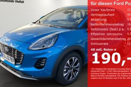 Ford Puma 8.500 km 22.290 &euro; Euskirchen 53881