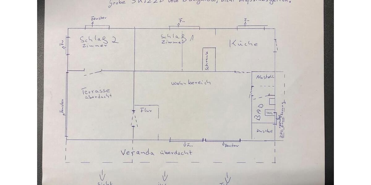 Bungalow Hönningen - 3 Zimmer, 50 m&sup2;, 52.900&euro; | Angebot:24841084