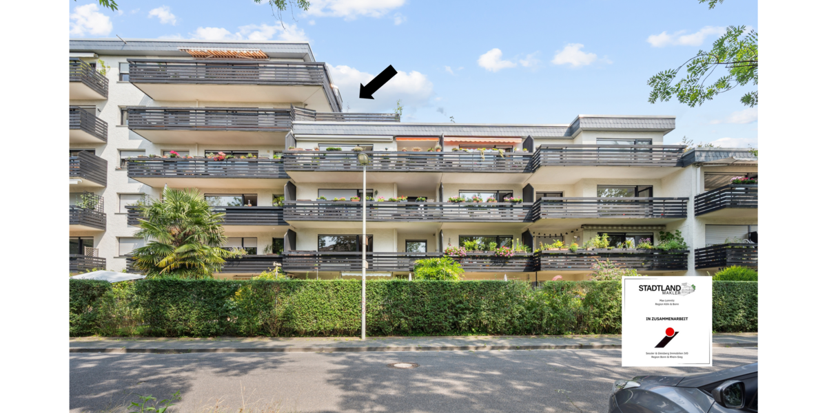 Etagenwohnung Bonn Hardtberg - 4 Zimmer, 144 m&sup2;, 391.000&euro; | Angebot:25373662