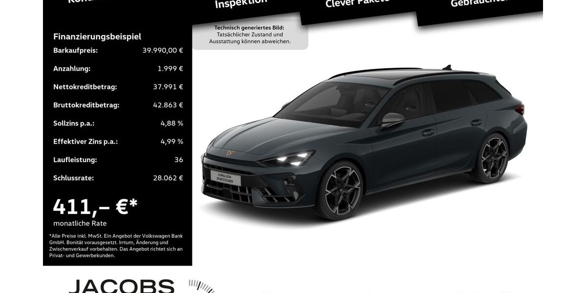 Cupra Leon 3.333 km 39.990 &euro; Düren 52351