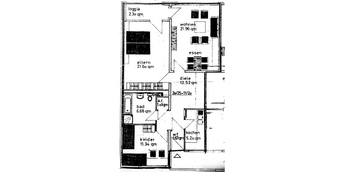 Etagenwohnung Kerpen Buir - 3.5 Zimmer, 84 m&sup2;, 219.000&euro; | Angebot:26692531