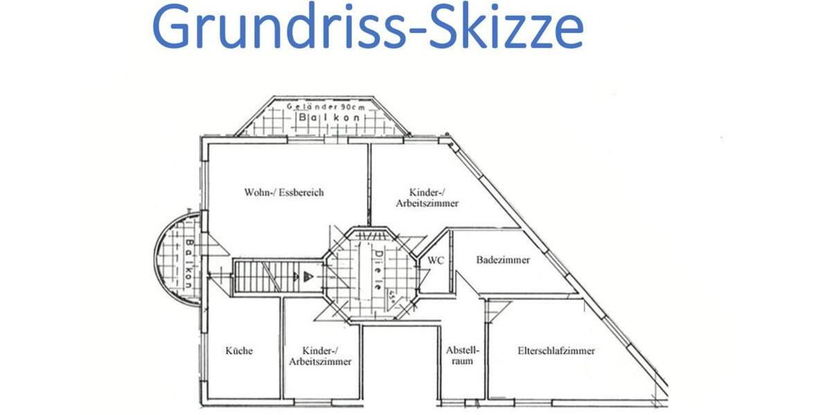 Etagenwohnung Königswinter - 4 Zimmer, 140 m&sup2;, 1.450&euro; | Angebot:24337996