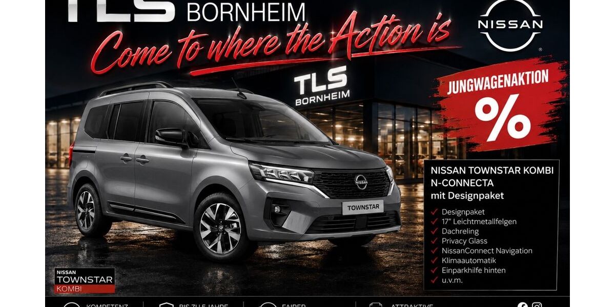 Nissan Townstar 7.500 km 26.890 &euro; Bornheim 53332