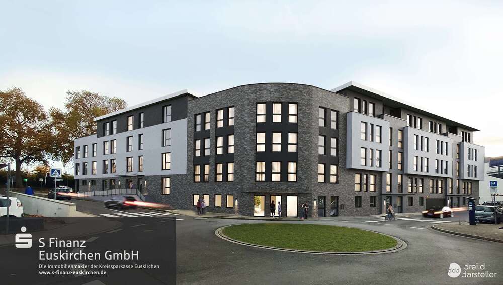 Etagenwohnung Euskirchen - 2.5 Zimmer, 74 m&sup2;, 1.043&euro; | Angebot:26777416
