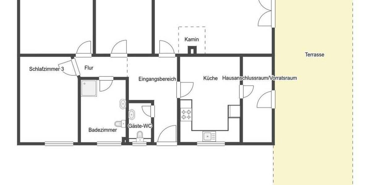 Bungalow Zülpich Juntersdorf - 4 Zimmer, 116 m&sup2;, 319.000&euro; | Angebot:26093715