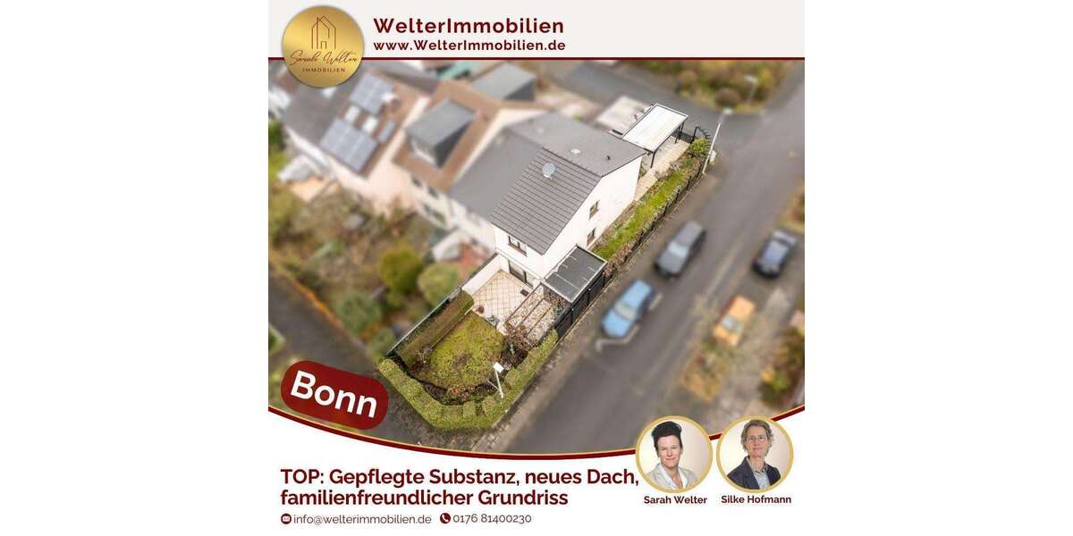 Einfamilienhaus Bonn Hardtberg - 3 Zimmer, 81 m&sup2;, 345.000&euro; | Angebot:25271795