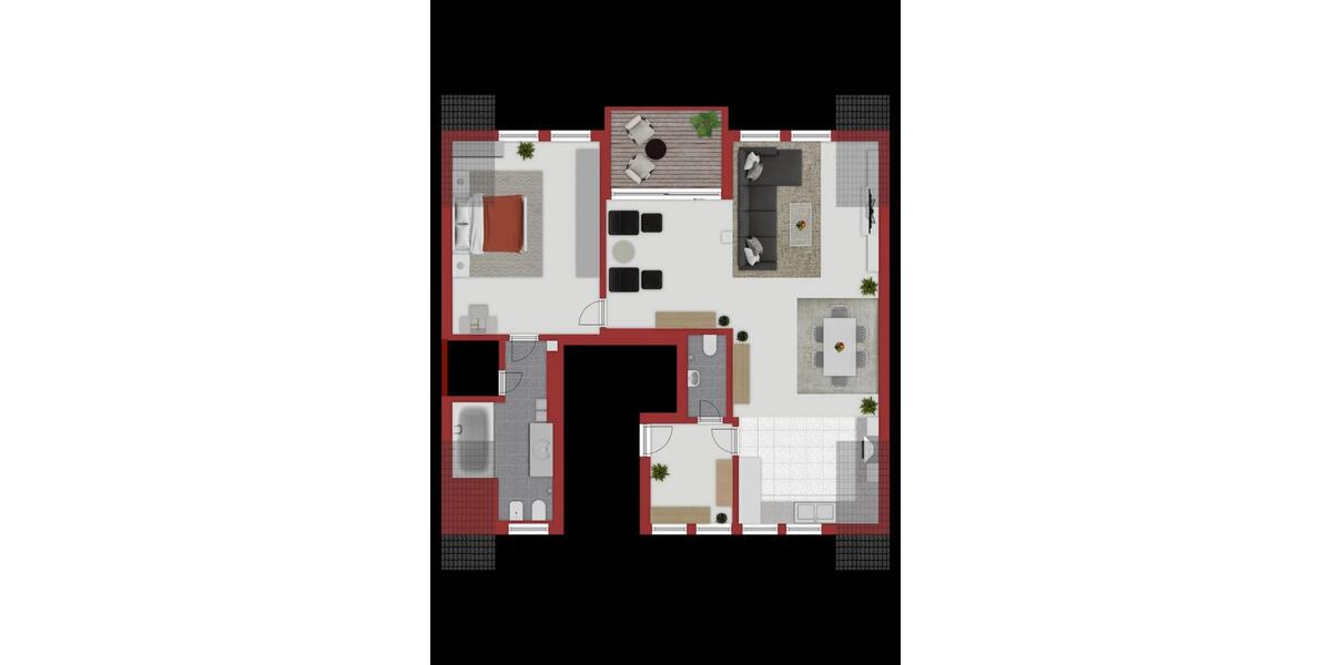 Dachgeschoßwohnung Rheinbach - 2 Zimmer, 93 m&sup2;, 840&euro; | Angebot:25377629
