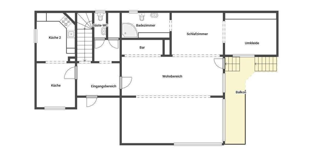 Einfamilienhaus Königswinter Berghausen - 3 Zimmer, 110 m&sup2;, 390.000&euro; | Angebot:25739556