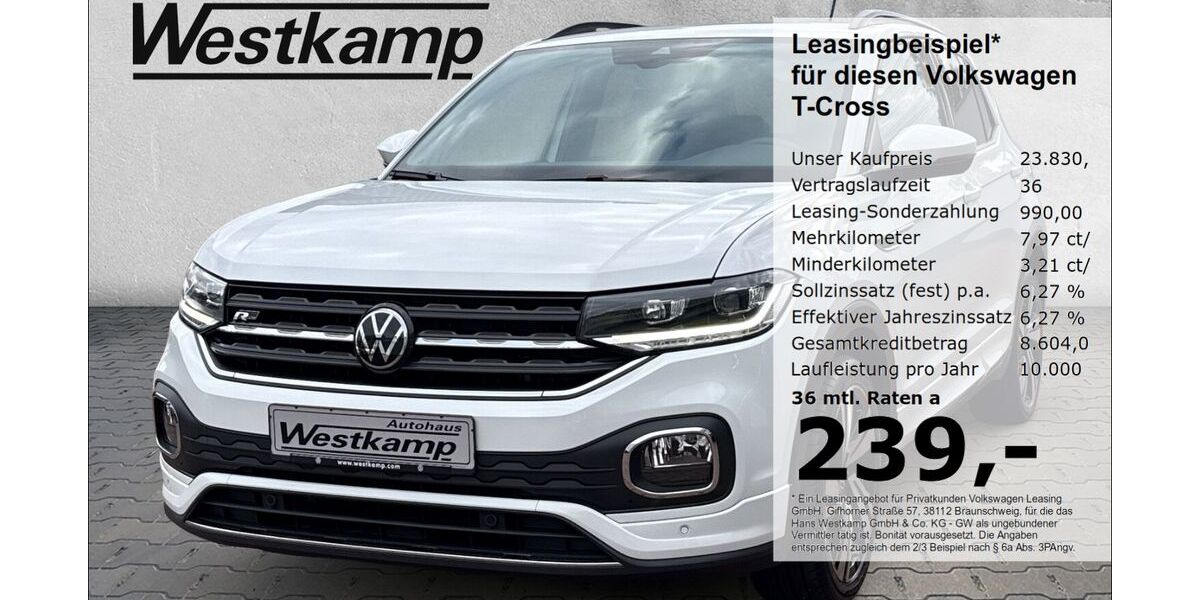 VW T-Cross 37.900 km 23.830 &euro; Frechen 50226