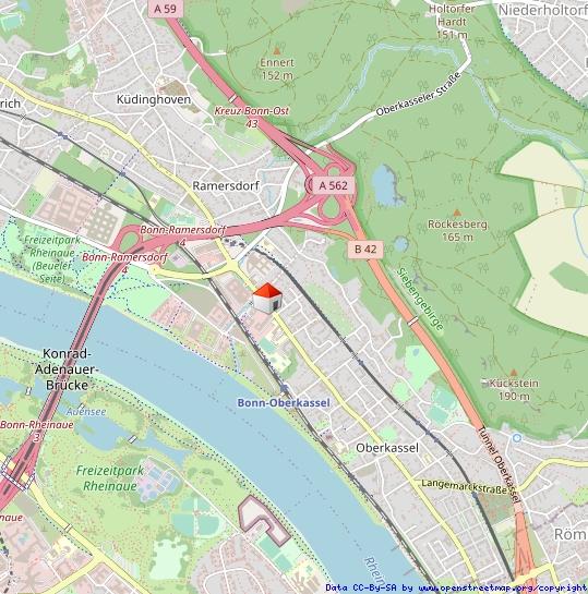 Erdgeschoßwohnung Bonn Küdinghoven - 1.5 Zimmer, 30 m&sup2;, 550&euro; | Angebot:25230745