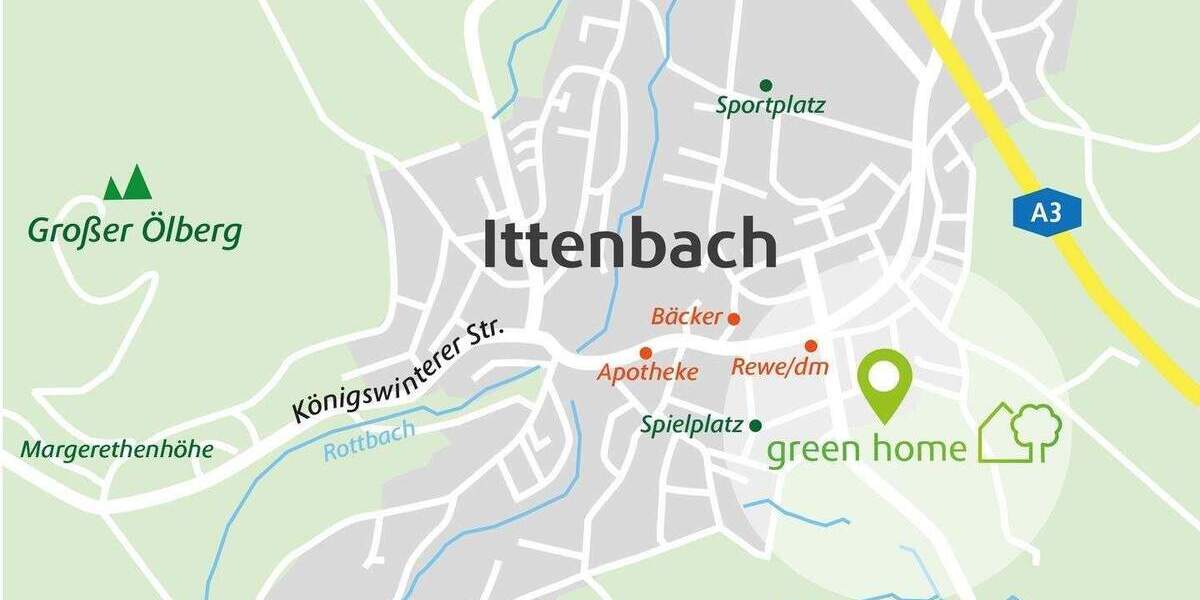 Doppelhaushälfte Königswinter - 5 Zimmer, 122 m&sup2;, 639.900&euro; | Angebot:25727914