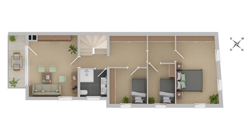 Einfamilienhaus Bornheim Waldorf - 8 Zimmer, 166 m&sup2;, 295.000&euro; | Angebot:26037145