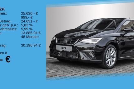 Seat Ibiza 2.500 km 25.630 &euro; Bonn 53227