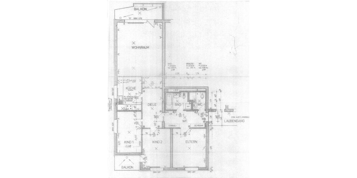 Etagenwohnung Hürth Hermülheim - 4 Zimmer, 95 m&sup2;, 289.000&euro; | Angebot:25679477