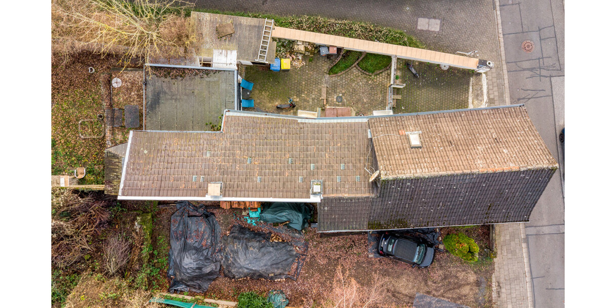 Mit 3D: Historisches Fachwerkhaus nahe der Horremer Innenstadt in ruhiger Lage mit Einliegerwohnung - Einfamilienhaus Kerpen Balkhausen | Angebot:24628619