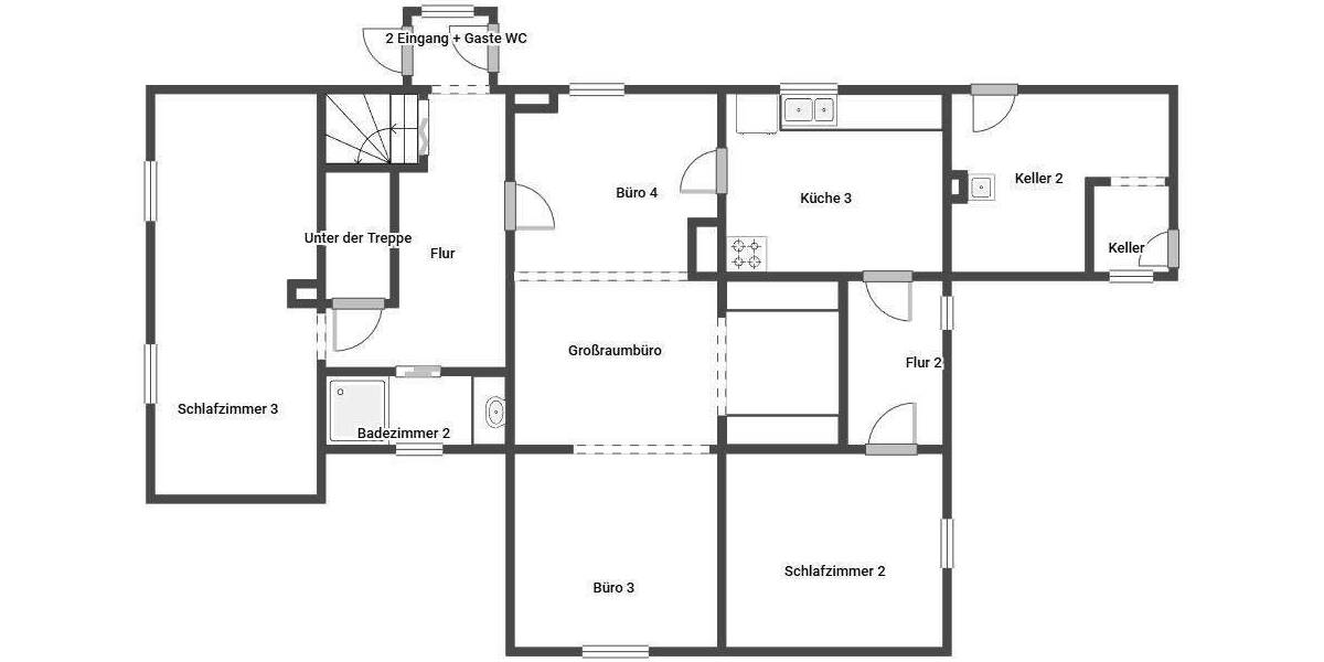 Einfamilienhaus Königswinter Berghausen - 3 Zimmer, 110 m&sup2;, 390.000&euro; | Angebot:25739556