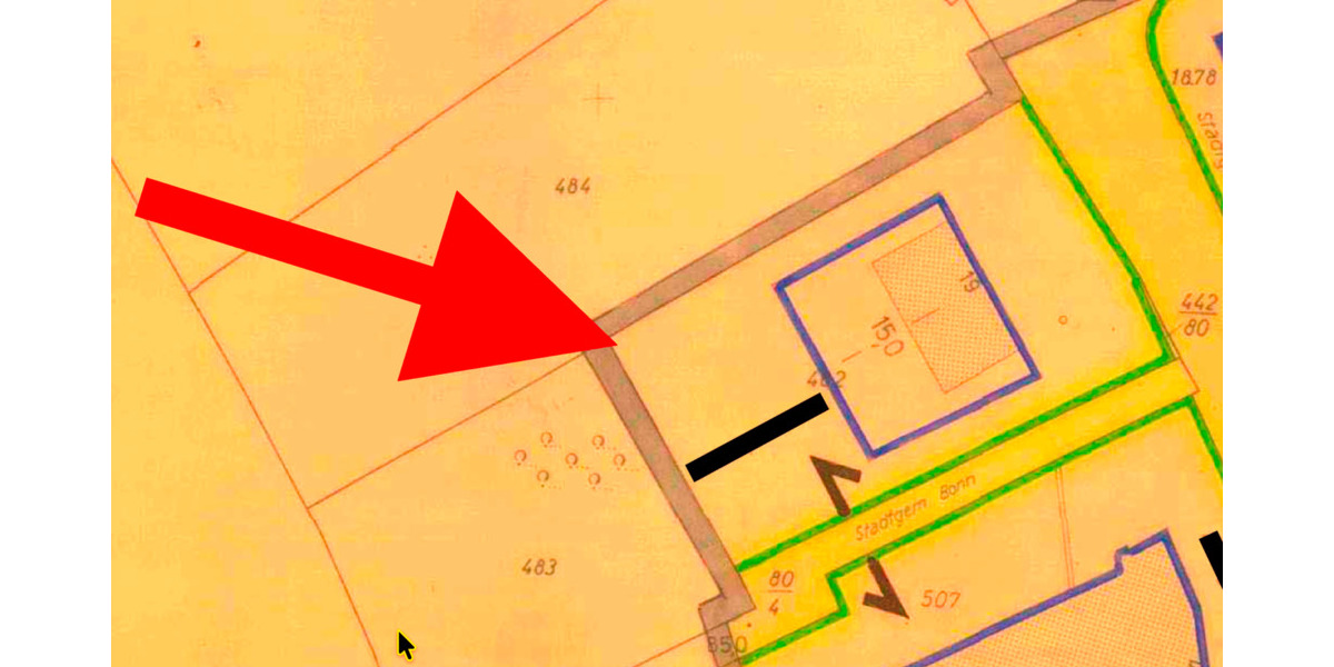 Grundstück Bonn Dottendorf - 780.000&euro; | Angebot:25940220