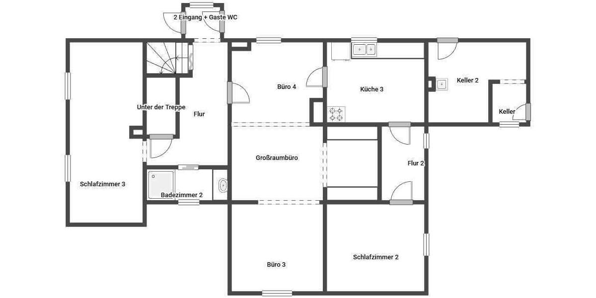 Einfamilienhaus Königswinter Berghausen - 3 Zimmer, 110 m&sup2;, 300.000&euro; | Angebot:25678109