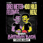 Drei Meter Feldweg x 100 Kilo Herz - Double Birthday Bash