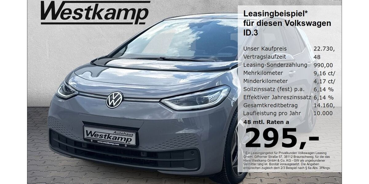 VW ID.3 62.400 km 22.730 &euro; Frechen 50226