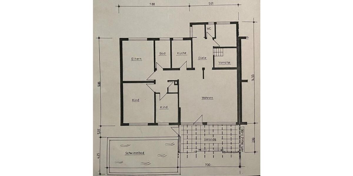 Bungalow Bonn Bad Godesberg - 3.5 Zimmer, 122 m&sup2;, 499.000&euro; | Angebot:25794366