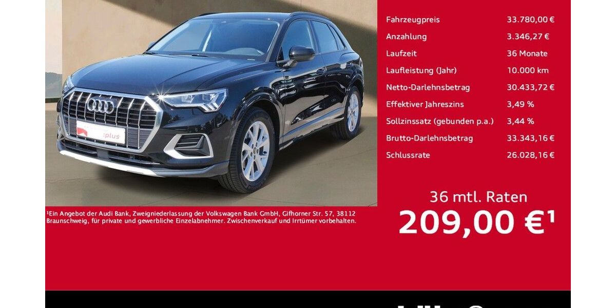 Audi Q3 29.500 km 33.780 &euro; Meckenheim / Bonn 53340