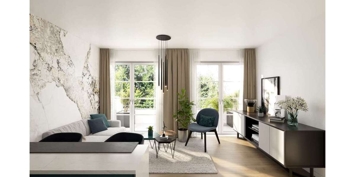 Etagenwohnung Bonn Bad Godesberg - 2 Zimmer, 56 m&sup2;, 399.000&euro; | Angebot:24004976