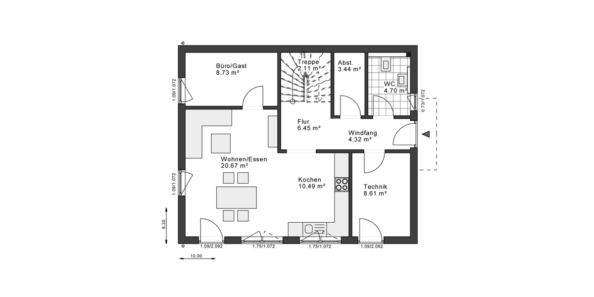 Einfamilienhaus Köln Rodenkirchen - 4 Zimmer, 139 m&sup2;, 2.437&euro; | Angebot:24628495