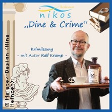 Dine & Crime mit Ralf Kramp - inkl. mediterranem 3-Gang-Menü 08.10.2026 Restaurant NIKOS