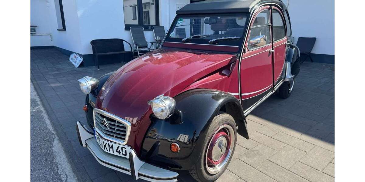 Citroen 2CV 31.622 km 9.980 &euro; Hürth-Efferen bei Köln (Rewe-Tankstelle) 50354