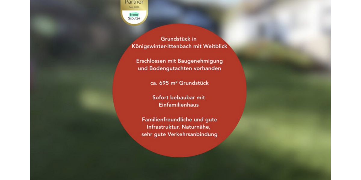 Grundstück Königswinter - 329.000&euro; | Angebot:26011723