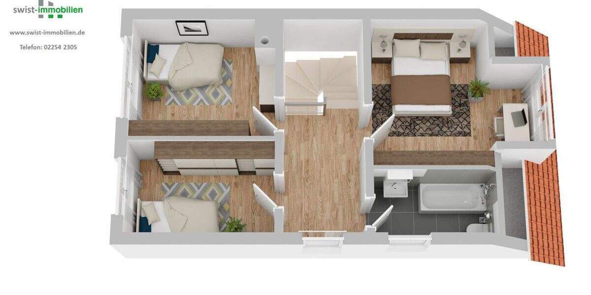 Doppelhaushälfte Wesseling / Keldenich Keldenich - 6 Zimmer, 147 m&sup2;, 448.000&euro; | Angebot:25730596