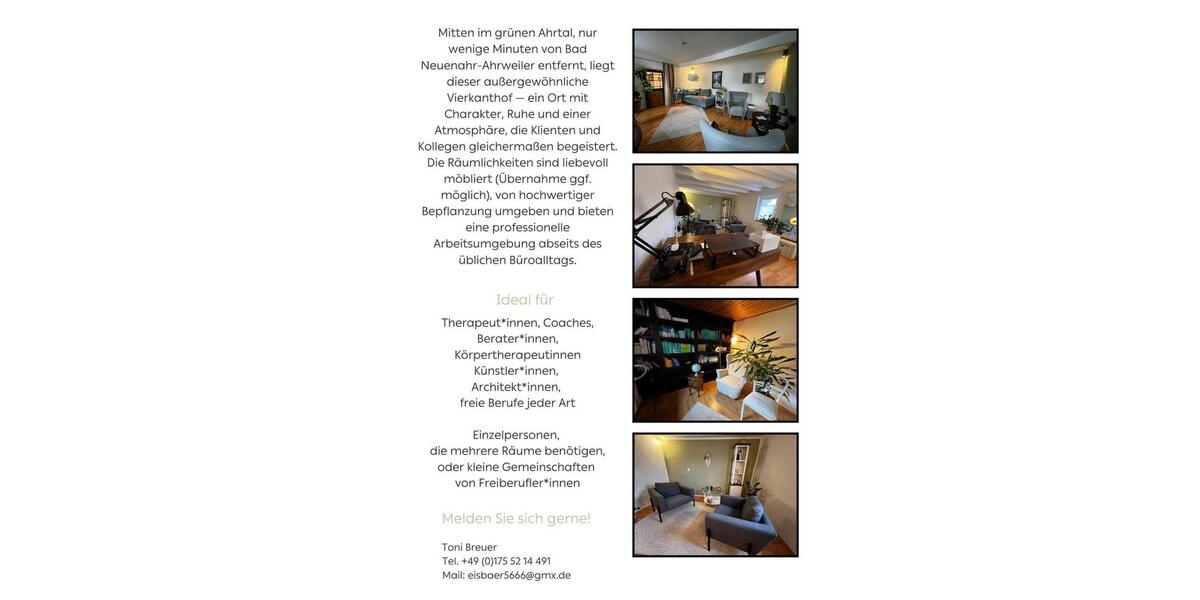 Gewerbeobjekt Grafschaft - 1.490&euro; | Angebot:26613739