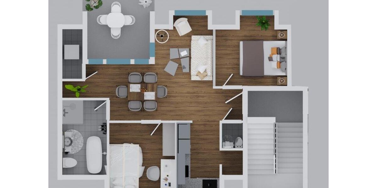 Neue Dachgeschosswohnung mit Flair im Energiesparhaus mit moderner Heiztechnik in Bonn - Dachgeschoßwohnung Bonn Dransdorf | Angebot:24049014