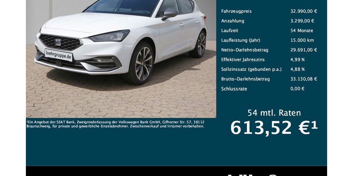Seat Leon 5.500 km 32.550 &euro; Meckenheim / Bonn 53340