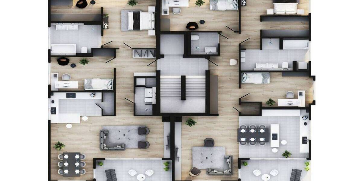 Etagenwohnung Bonn Schweinheim - 4 Zimmer, 140 m&sup2;, 959.000&euro; | Angebot:26760053