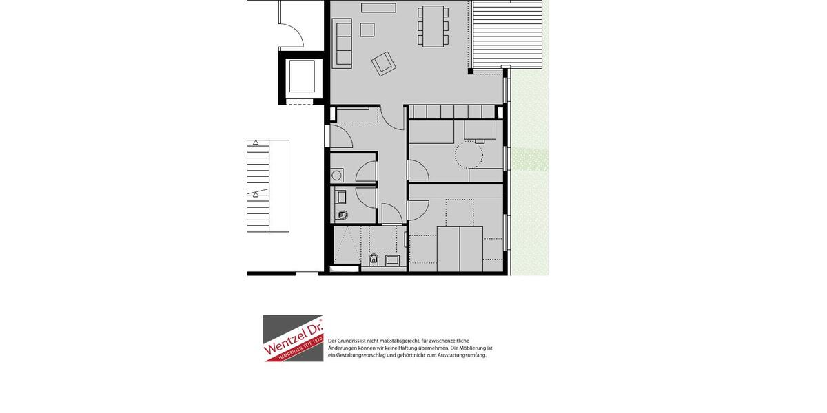Etagenwohnung Bonn Dransdorf - 3 Zimmer, 93 m&sup2;, 1.323&euro; | Angebot:25950754