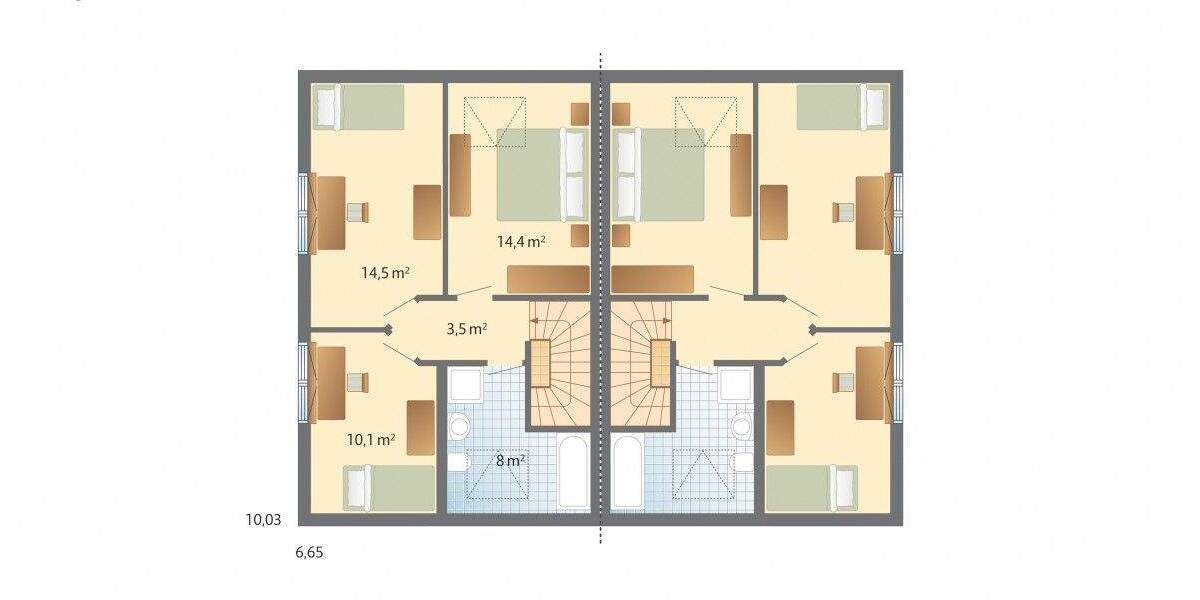 Doppelhaushälfte Bonn Lessenich - 4 Zimmer, 102 m&sup2;, 585.100&euro; | Angebot:25675506