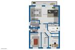 Etagenwohnung Niederkassel Rheidt - 3 Zimmer, 113 m&sup2;, 335.000&euro; | Angebot:26161918