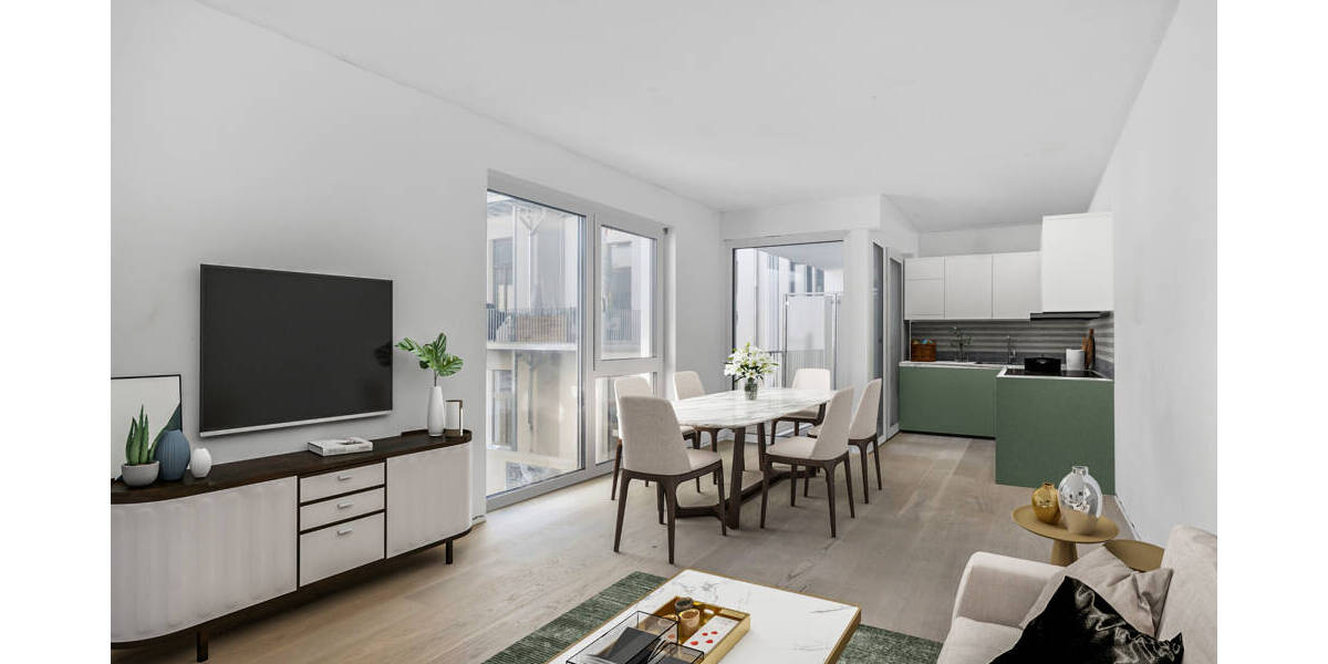 Etagenwohnung Bonn Zentrum - 2 Zimmer, 54 m&sup2;, 375.000&euro; | Angebot:25834704