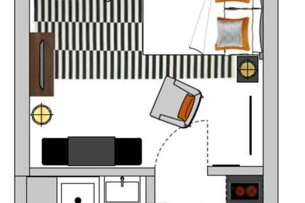 Zimmer Köln Müngersdorf - 1 Zimmer, 1.089&euro; | Angebot:25876399