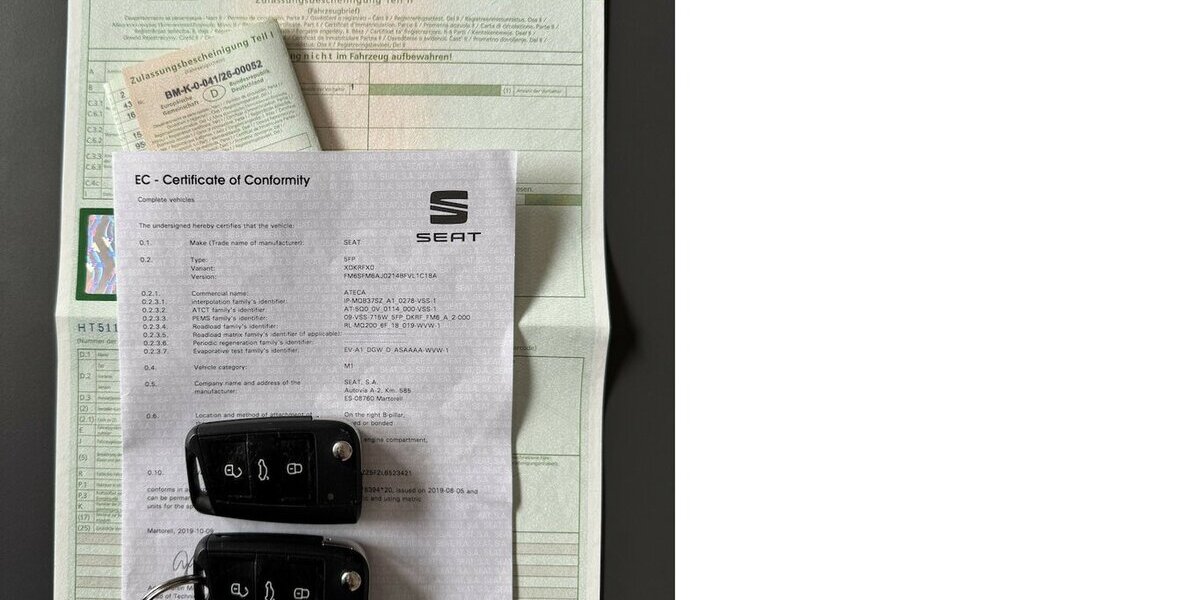 Seat Ateca Leder Navi Klima Temp. SR+WR UNFALLFREI 1a 60.000 km 15.900 &euro; Erftstadt 50374