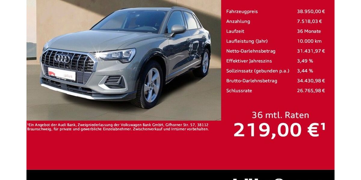 Audi Q3 11.600 km 38.950 &euro; Meckenheim / Bonn 53340