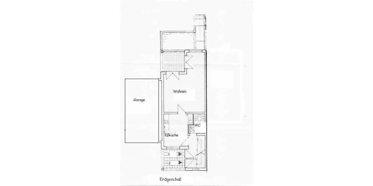 Maisonettenwohnung Euskirchen Dom-Esch - 3 Zimmer, 106 m&sup2;, 1.300&euro; | Angebot:25636000