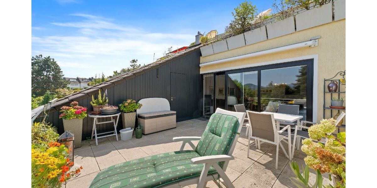 Mit Video: Vermietete Eigentumswohnung mit großzügigem Raumkonzept und traumhafter Sonnenterrasse - Etagenwohnung Bonn Bad Godesberg | Angebot:23246214