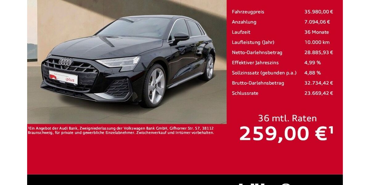 Audi A3 10.000 km 35.480 &euro; Meckenheim / Bonn 53340