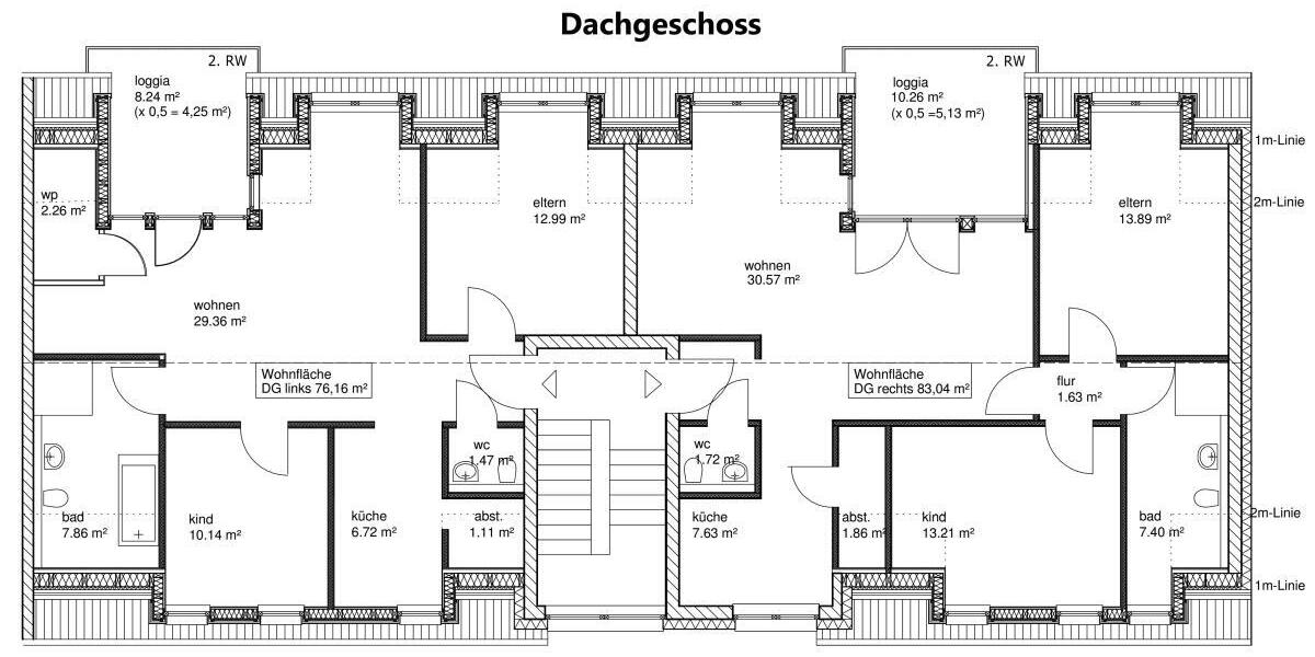 Neue helle Dachgeschoßwohnung mit moderner Heiztechnik im Energiesparhaus Bonn-Endenich - Dachgeschoßwohnung Bonn Dransdorf | Angebot:26610037