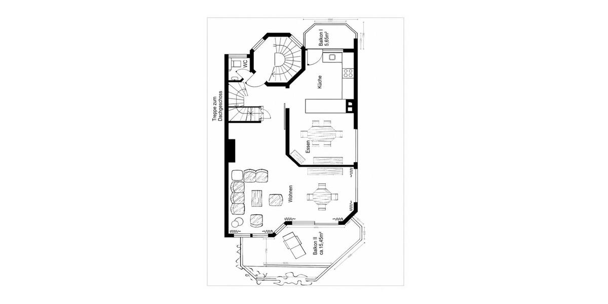 Maisonettenwohnung Bonn Poppelsdorf - 4.5 Zimmer, 130 m&sup2;, 595.000&euro; | Angebot:27023128