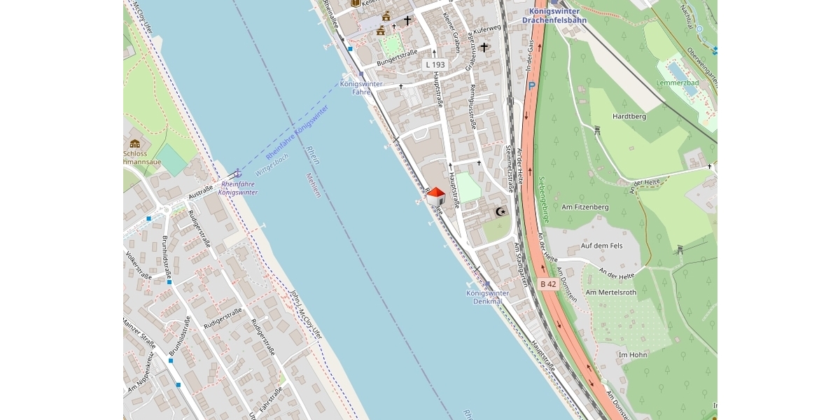 Wohnung mit Panoramablick auf den Rhein - Erdgeschoßwohnung Königswinter | Angebot:24427721